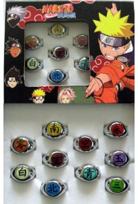 NARUTO ANILLO SURTIDO (10 MODELOS)