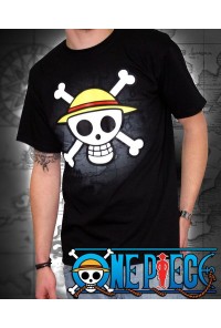 ONE PIECE CAMISETA CHICO CALAVERA CON MAPA S