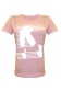 MICHAEL JACKSON CAMISETA ROSA CHICA PIERNAS M