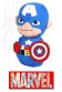 MARVEL PELUCHE BOLO CAPITAN AMERICA 20CM