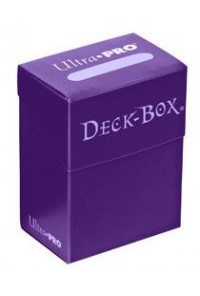 DECK BOX ULTRA PRO SOLID PURPLE (PURPURA)