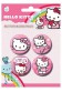 CHAPAS PACK DE 4 - HELLO KITTY 4