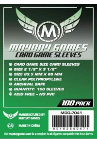 FUNDAS MAYDAY CARD GAME 63,5MM X 88MM (100)