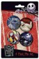 NBX PINS 4 SET PERSONAJES
