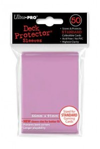 DECK PROTECTOR ULTRA PRO PINK (ROSA) (50) NUEVO TAMAÑO - 66x91