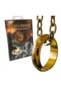 EL SEÑOR DE LOS ANILLOS ANILLO UNICO DORADO