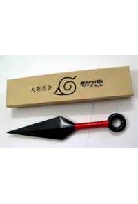 NARUTO KUNAI 26CM MANGO ROJO