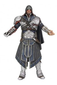 ASSASSINS CREED BROTHERHOOD FIG 18CM EZIO ONYX COSTUME HOODED
