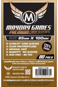 FUNDAS MAYDAY MAGNUM 65MM X 100MM (100) (COBRE)