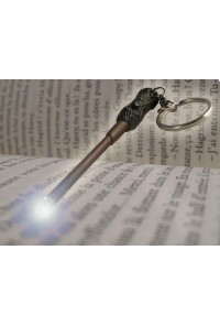 HARRY POTTER LLAVERO VARITA MAGICA DE HARRY CON LUZ