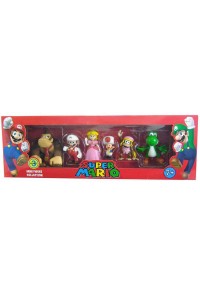 SUPER MARIO PACK 6 MINI FIGURAS WAVE 3