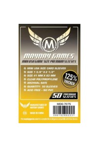 FUNDAS MAYDAY MINI USA PREMIUM 41MM X 63MM (50)