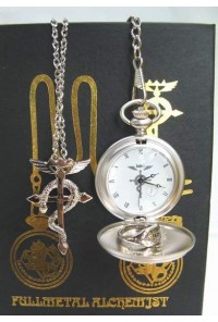 FULLMETAL ALCHEMIST SET RELOJ + ANILLO + COLGANTE