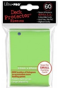 DECK PROTECTOR YU-GI-OH LIME GREEN (VERDE LIMA) SOLID NUEVO HOLOGRAMA