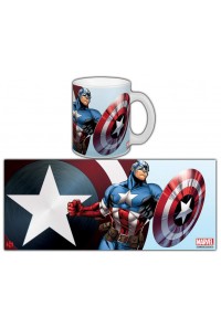LOS VENGADORES TAZA CAPITAN AMERICA