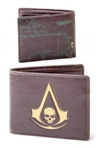 ASSASSIN'S CREED IV BLACK FLAG MONEDERO SKULL CREST LOGO
