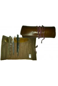HARRY POTTER ESTUCHE DE CUERO CON VARITAS BOLIGRAFOS