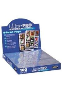 ULTRA PRO CAJA 100 HOJAS 9 BOLSILLOS SILVER SERIES