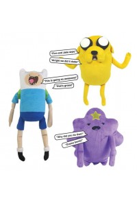 HORA DE AVENTURAS PELUCHE CON SONIDO WAVE 1 30CM