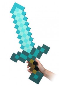 MINECRAFT REPLICA ESPUMA DIAMOND 11 ESPADA 65CM