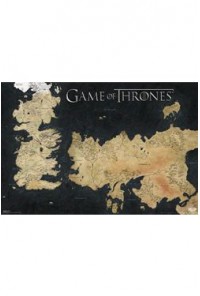 JUEGO DE TRONOS POSTER MAP OF WESTEROS & ESSOS 61X91 CM