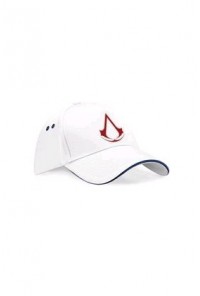 ASSASSINS CREED EMBLEMA ASSASSINS CREED LOGO GORRA BLANCA