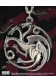 JUEGO DE TRONOS CASA TARGARYEN COLGANTE PLATA DE LEY CON CADENA