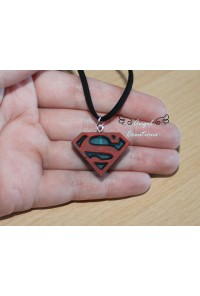 ANGEL CREATIONS COLGANTE LOGO SUPERMAN