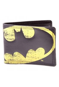 BATMAN MONEDERO VINTAGE YELLOW LOGO