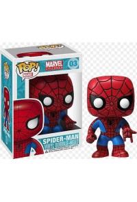 SPIDERMAN CABEZON 10 CM POP HEROES MARVEL