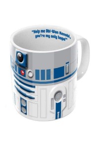 STAR WARS TAZA CERAMICA 2D R2-D2