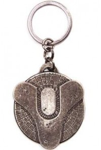 DESTINY LLAVERO METALICO LOGO