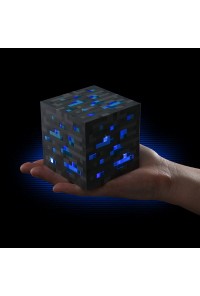 MINECRAFT MINERAL PIEDRA DIAMANTE CON LUZ