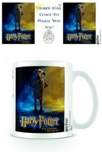 HARRY POTTER TAZA DOBBY WARNING