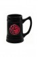 JUEGO DE TRONOS JARRA CERAMICA NEGRA TARGARYEN