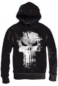 PUNISHER SUDADERA CAPUCHA GUNSHOT SKULL T-S