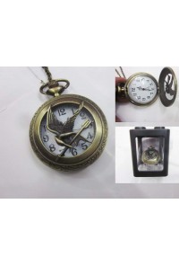LOS JUEGOS DEL HAMBRE RELOJ DE BOLSILLO SINSAJO