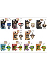 HARLEY QUINN LLAVERO FIG 4 CM POCKET POP SERIE 1