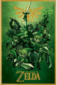 THE LEGEND OF ZELDA POSTER LINK 61 x 91 CM
