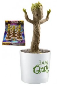 GUARDIANES DE LA GALAXIA FIG INTERACTIVA CON SONIDO 23 CM DANCING GROOT