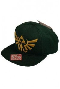 THE LEGEND OF ZELDA GORRA BEISBOL SNAP BACK EMBROIDED GOLD LOGO