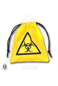 BOLSA DADOS Q-WORKSHOP YELLOW BIOHAZARD BAG