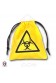 BOLSA DADOS Q-WORKSHOP YELLOW BIOHAZARD BAG