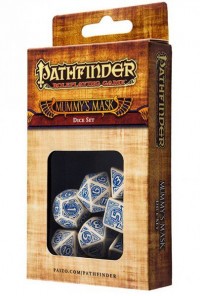 DADOS Q-WORKSHOP SET DE 7: PATHFINDER MUMMYS MASK