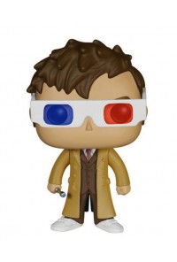 DOCTOR WHO FIGURA 10 CM VINYL POP 10 TH DOCTOR GAFAS 3-D