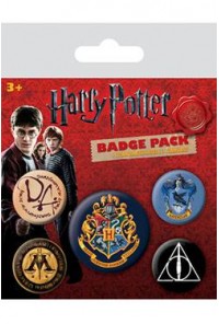 HARRY POTTER PACK 5 CHAPAS HOGWARTS