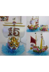 ONE PIECE BARCO THOUSAND SUNNY 15th ANIV18x15CM