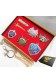THE LEGEND OF ZELDA SET 7 PIEZAS LLAVEROS  COLGANTES