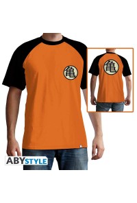DRAGON BALL CAMISETA NARANJA CHICO KAME SYMBOL S