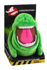 LOS CAZAFANTASMAS PELUCHE PARLANTE SLIMER 23CM (INGLES)